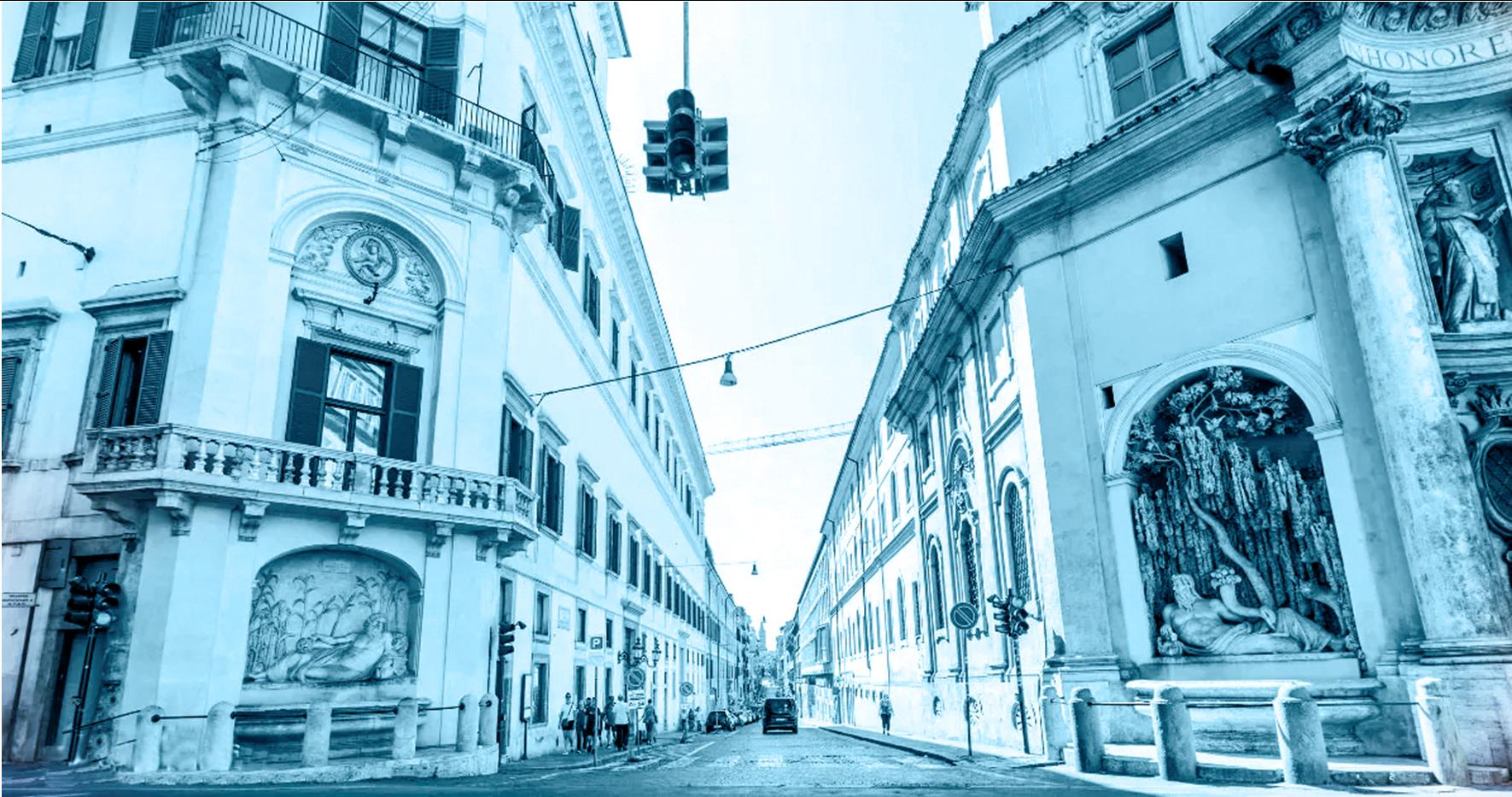 Rome — Via delle Quattro Fontane